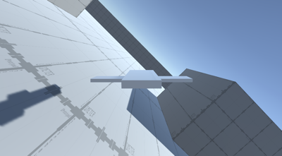 Effect on the camera when you apply a 45 degree roll to the left on the target.