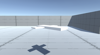 Effect on the camera when you yaw 45 degree to the right on the target.